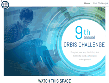 Tablet Screenshot of orbischallenge.com